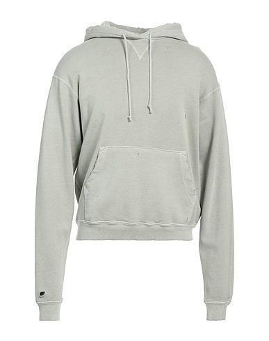 JOHN ELLIOTT Felpa Verde salvia 100% Cotone