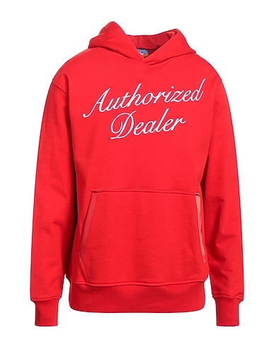 JUST DON Hooded track jacket  Red 100% Cotton