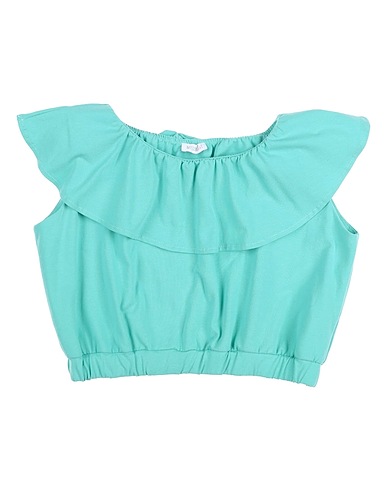 MEILISA BAI Top Turquoise 94% Cotton, 6% Elastane