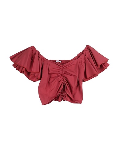 L:Ú L:Ú by MISS GRANT Top Brick red 100% Cotton