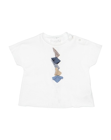 FRUGOO T-shirt White 100% Cotton