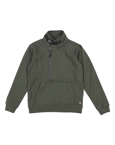HEROS Sweatshirt Militärgrün 95% Baumwolle, 5% Elastan