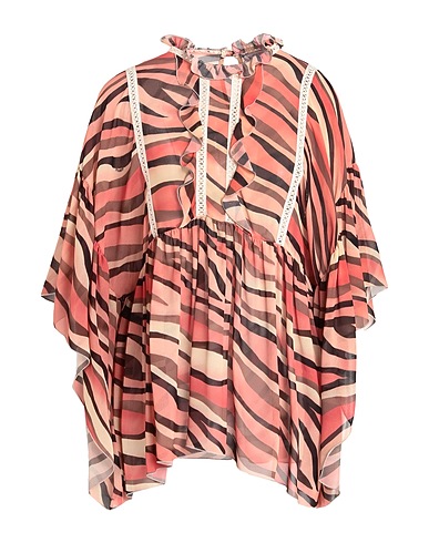 LUCKYLU  Milano Top Beige 100% Polyester