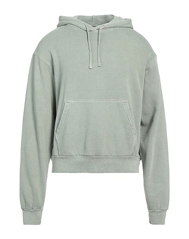 JOHN ELLIOTT Felpa Verde salvia 100% Cotone