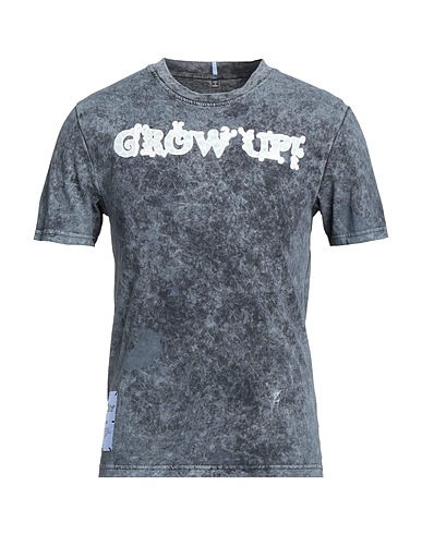 McQ Alexander McQueen T-shirt Charcoal 100% Cotton