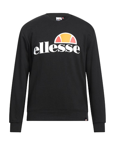 ELLESSE Felpa Nero 80% Cotone, 20% Poliestere