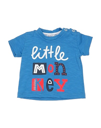 Y-CLÙ T-shirt Blue 90% Cotton, 10% Elastane
