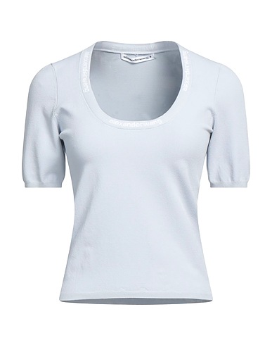 ALEXANDERWANG.T T-shirt Sky blue 66% Viscose, 20% Nylon, 12% Polyester, 2% Elastane