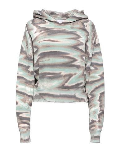 JOHN ELLIOTT Hooded track jacket  Turquoise 100% Cotton