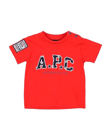 ASPEN POLO CLUB T-shirt Rosso 95% Cotone, 5% Elastan