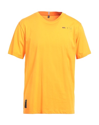 McQ Alexander McQueen Basic T-shirt BLOCKCHAIN TOKEN Orange 100% Cotton, Polyester