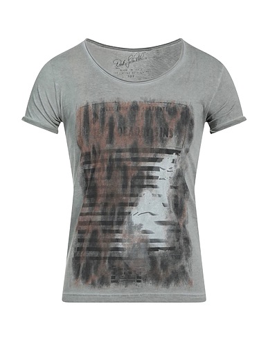 DEREK JOHN PHIL T-shirt Verde salvia 100% Cotone