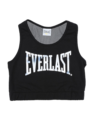 EVERLAST Top Nero 90% Cotone, 10% Lycra®