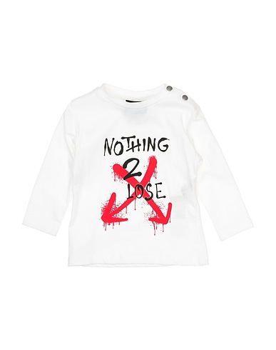 PLEASE T-shirt White 100% Cotton