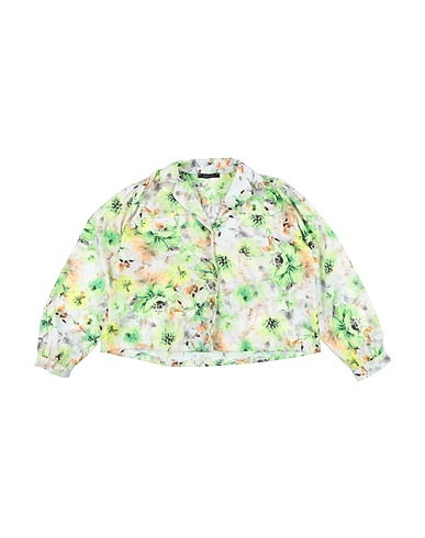 J'AIME’ Camicie  e bluse fantasia Verde chiaro 100% Altre Fibre