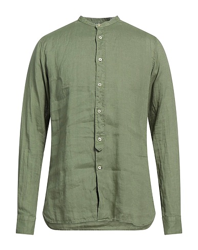 TINTORIA MATTEI 954 Linen shirt Sage green 100% Linen