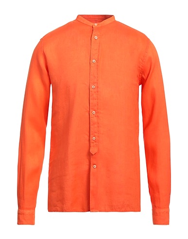 TINTORIA MATTEI 954 Linen shirt Orange 100% Linen