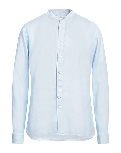 TINTORIA MATTEI 954 Linen shirt Light blue 100% Linen