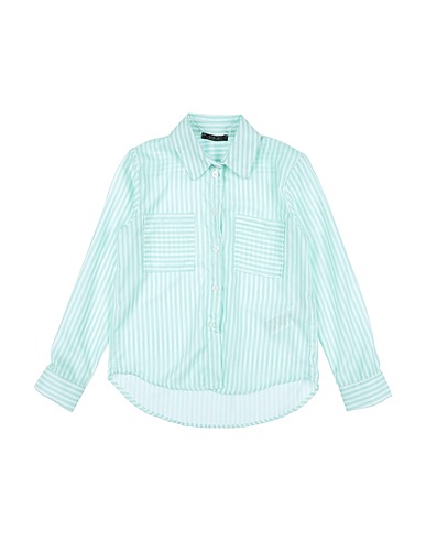 J'AIME’ Camicie  e bluse fantasia Verde chiaro 100% Altre Fibre