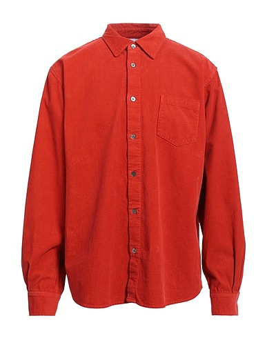 JOHN ELLIOTT Solid colour shirt Red 100% Cotton