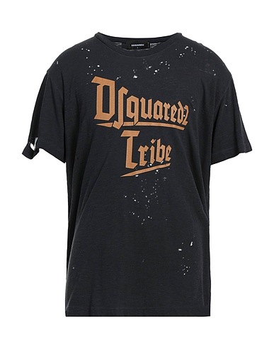 DSQUARED2 T-shirt Charcoal 88% Cotton, 12% Viscose