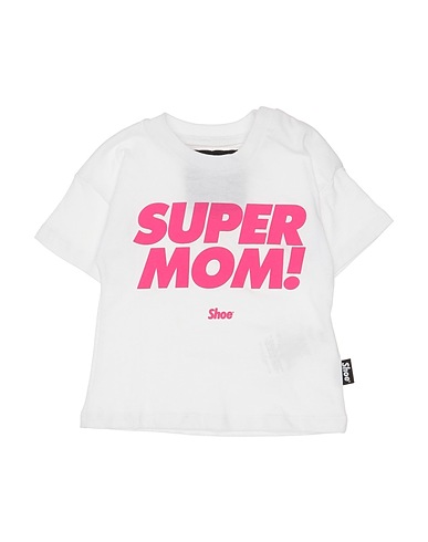SHOE T-shirt White 100% Cotton
