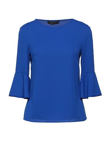 FRANKIE MORELLO Top Blue 100% Polyester
