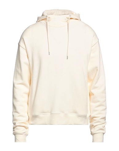 JOHN ELLIOTT Hooded track jacket  Ivory 100% Cotton