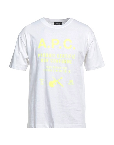 A.P.C. T-shirt White 100% Cotton