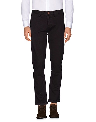 SUN 68 Casual trouser Dark brown 98% Cotton, 2% Elastane