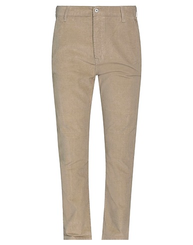 BRIAN DALES Casual pants Khaki 98% Cotton, 2% Elastane