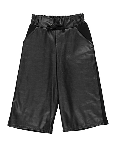 MICROBE by MISS GRANT Shorts & Bermuda Black 65% Polyurethane, 35% Viscose, Polyamide