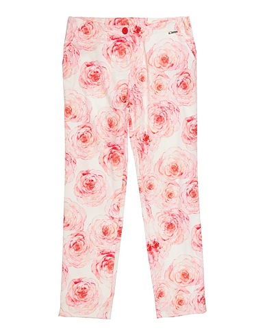 TWINSET Casual trouser Pink 97% Cotton, 3% Elastane