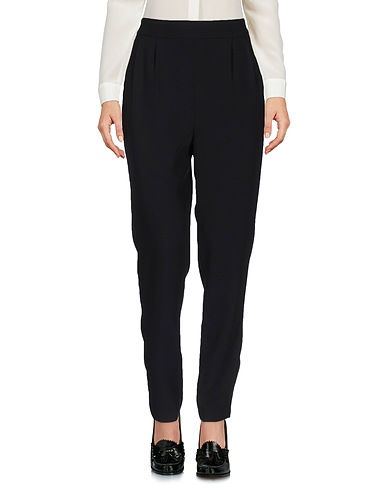 LIU •JO Casual trouser Black 100% Polyester