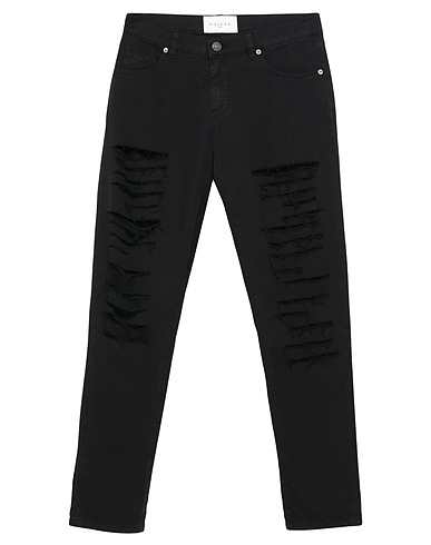 GAëLLE Paris Casual trouser Black 98% Cotton, 2% Elastane