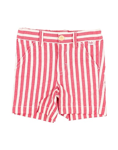IL GUFO Shorts & Bermuda Red 99% Cotton, 1% Elastane
