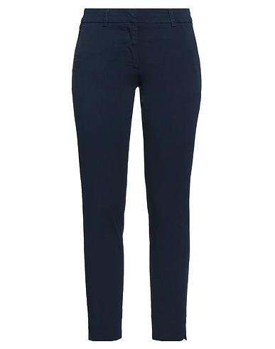ROSSOPURO Casual trouser Midnight blue 94% Cotton, 6% Elastane