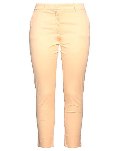 ROSSOPURO Casual trouser Apricot 94% Cotton, 6% Elastane