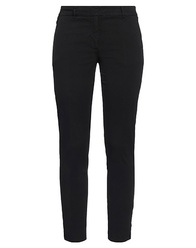 ROSSOPURO Casual trouser Black 94% Cotton, 6% Elastane