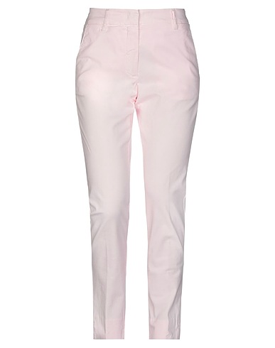 ROSSOPURO Casual trouser Light pink 94% Cotton, 6% Elastane