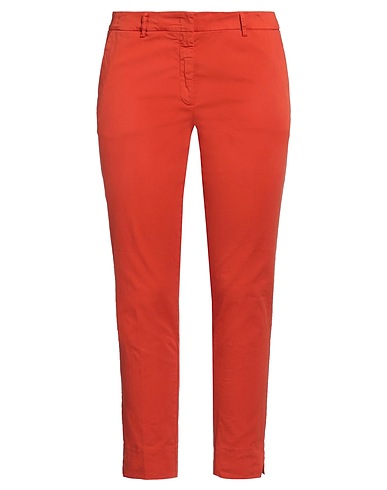 ROSSOPURO Casual trouser Rust 94% Cotton, 6% Elastane