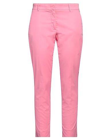 ROSSOPURO Casual trouser Pink 94% Cotton, 6% Elastane