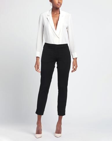 Rossopuro Casual Pants In Black