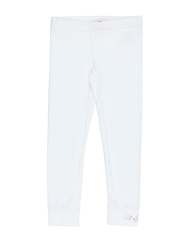 LIU •JO Leggings White 95% Cotton, 5% Elastane