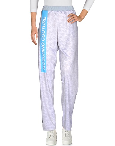 MOSCHINO Casual trouser Light grey 100% Polyester