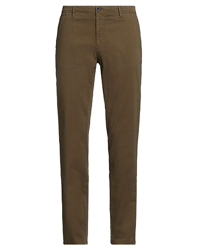 AERONAUTICA MILITARE Cargo Military green 98% Cotton, 2% Elastane