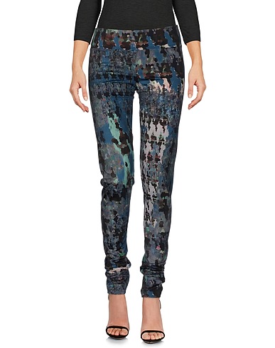 PINKO Leggings Deep teal 80% Polyamide, 20% Elastane