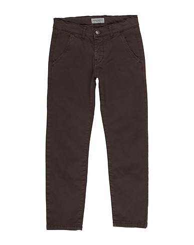 PAOLO PECORA Pantalone Cioccolato 98% Cotone, 2% Elastan