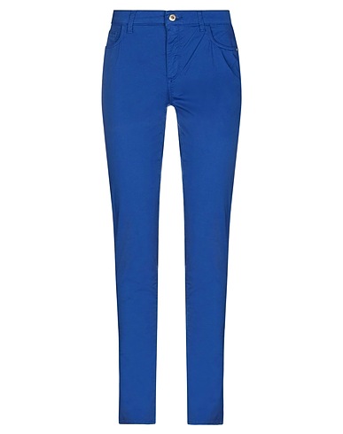 TRUSSARDI JEANS Casual pants Blue 97% Cotton, 3% Elastane
