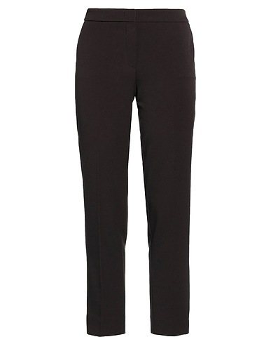 PAOLA ROSSINI Pantalone Testa di moro 52% Poliestere, 30% Viscosa, 13% Lana, 5% Elastan